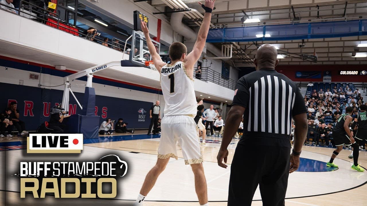 Thumbnail for POSTGAME SHOW: Colorado defeats North Texas 67-64 in exhibition (AM's BuffStampede Radio)