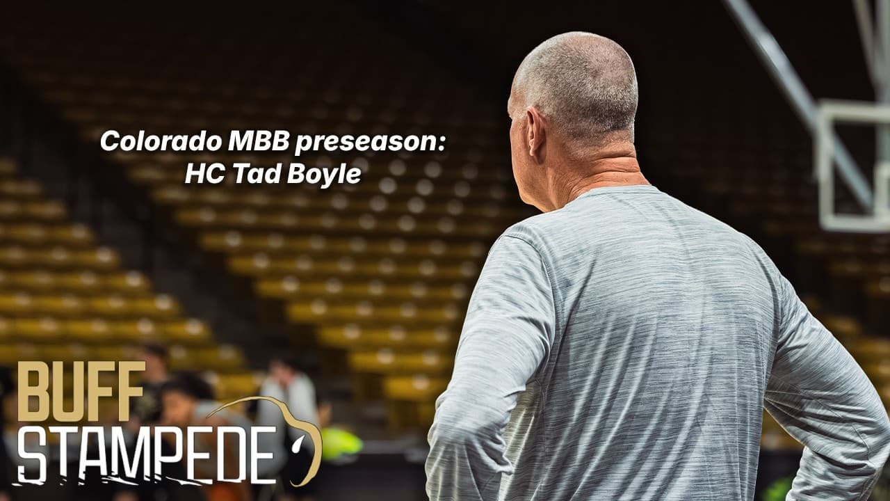 Thumbnail for Colorado HC Tad Boyle speaks on David Gomez return, transitions and Dana Altman retirement