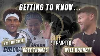  Getting to know Colorado DBs Cree Thomas, Nate Mitchell (with Will Burnett)